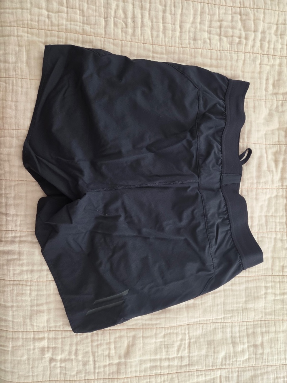 Linear Men's Lined Athletic Shorts, Large